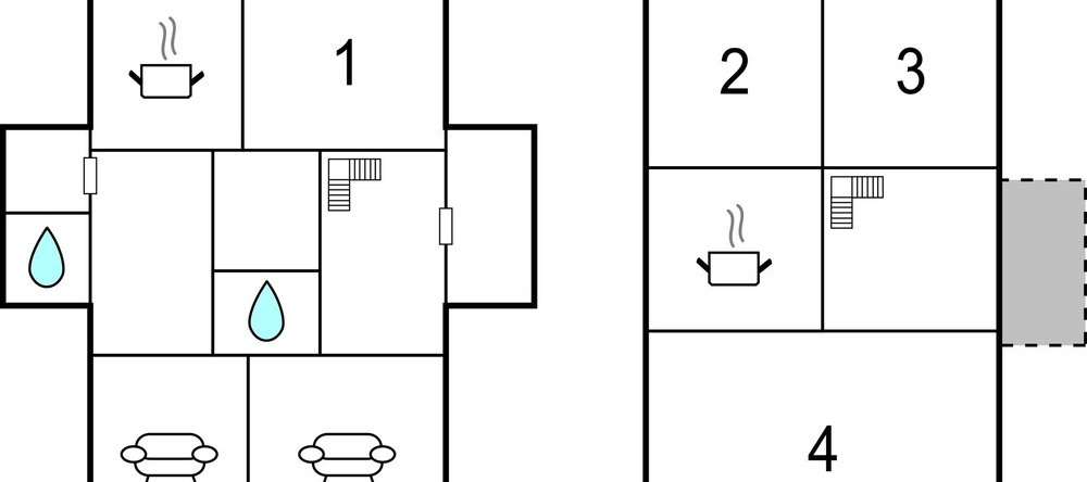 Nice Home in Mellerud With 4 Bedrooms and Wifi, 梅勒吕德 — 照片 1