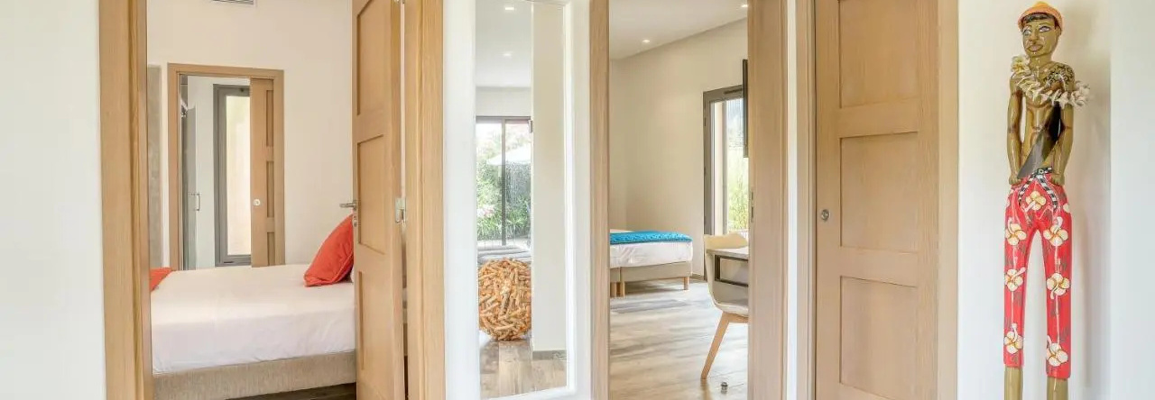 Rental Villa Les Mas de Pramousquier - Le Lavandou studio flat 4 persons, 勒拉旺杜 — 照片 1