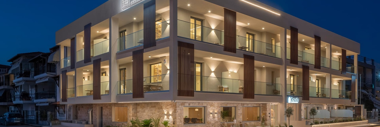 Sandy Seaside Suites, Неа Флогита — фото 1
