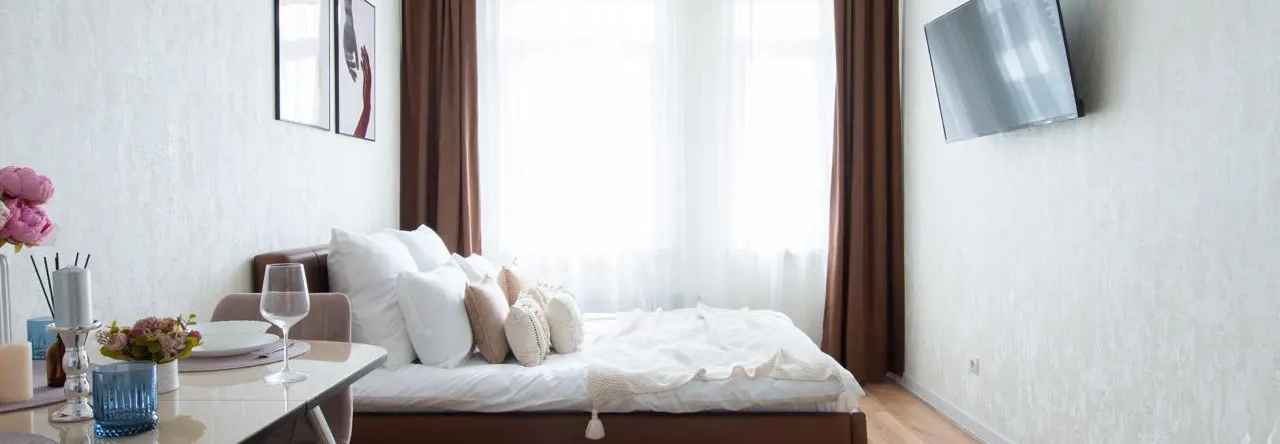 Studiya V Zhk Serdtse Sibiri Flat, Тюмень — фото 1
