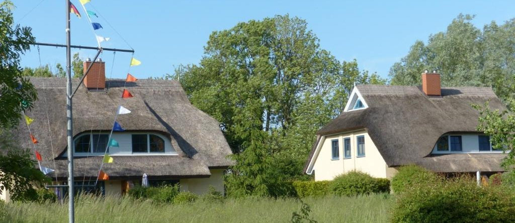 Reetdachhaus Eibe 2, Kaminofen, Sauna, 8 Personen, W-Lan, 普德明 — 照片 1