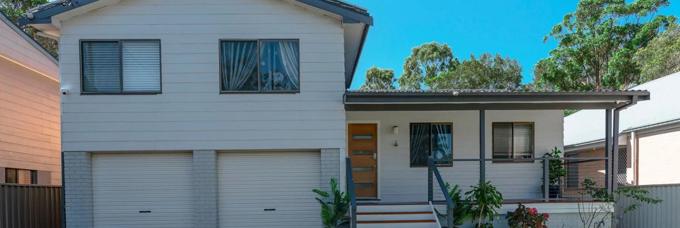 Getaway Lakefront Environmental House on Lake Macquarie with Water View, 链谷湾 — 照片 1