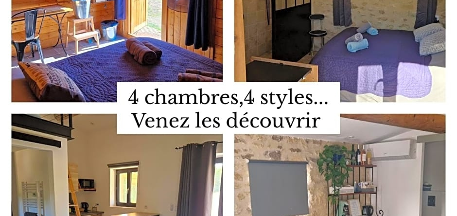 petit chalet insolite "vie en plein air" Bastide Bellugue maison d'hôtes reseau Bienvenue à la ferme à 3 mn de lourmarin, Cadenet — photo 1