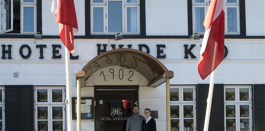 Hotel Hvide Kro, Олеструп — фото 1