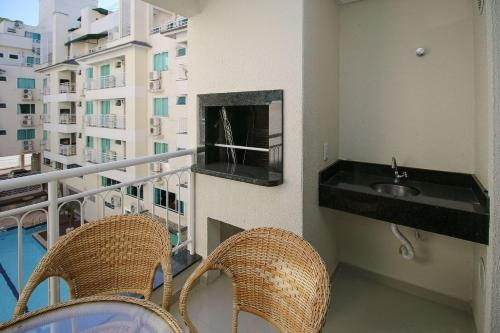Apartamento 1 Dormitório Summer Beach Hotel E Spa, Бомбиньяс — фото 1