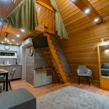 Гостевой Дом A-Frame 40 С Панорамным Остеклением, Красный Огорок — фото 3
