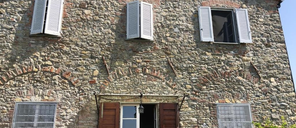 2 bedrooms appartement with sea view shared pool and enclosed garden at Borghetto melara 6 km away from the beach, 福斯迪诺沃 — 照片 1