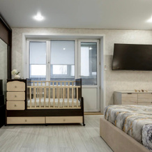 Квартира Комфортная 55 М², 4 Кровати, Семилуки — фото 2