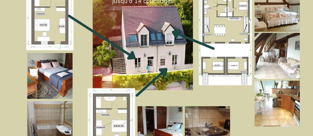 La Roche Bellevue Gites Au Coeur Chateaux, 卢因 — 照片 1