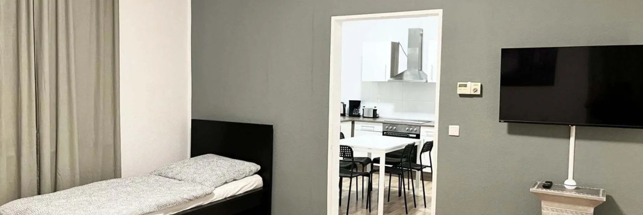 cosy three room apartment with flatscreen TV, Recklinghausen — photo 1