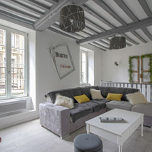 Comfy Apartment in Bayeux. Communal Terrace/livingroom and Kitchen, Bayeux — photo 5