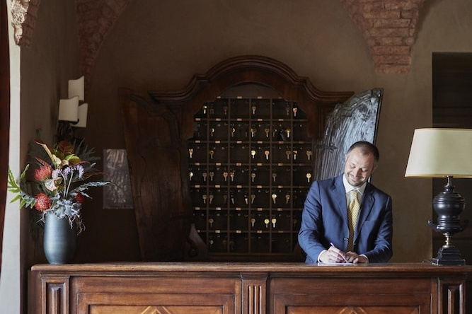 Castello di Casole, A Belmond Hotel, Tuscany, 卡索莱德尔萨 — 照片 1