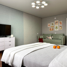 Skandi uyut v spokoynom rayone prostornaya dlya 4kh gostey Flat, Shakhty — photo 3
