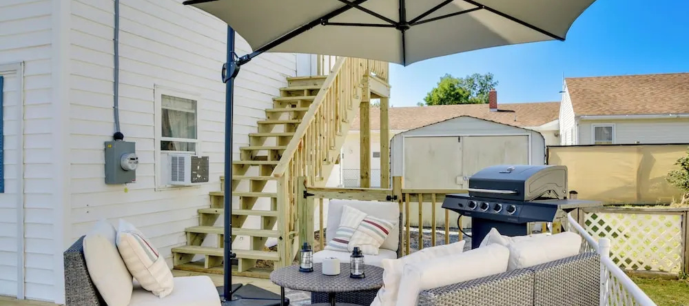 Chincoteague Apartment w/ Deck: Walk to Waterfront, 欣科泰格 — 照片 1
