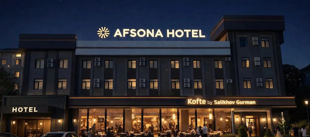Afsona Hotel, 卡尔希 — 照片 1