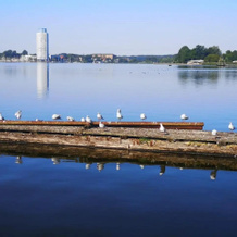 Ostsee Hausboot Schleswig Ostseeblick 2, 石勒苏益格 — 照片 5