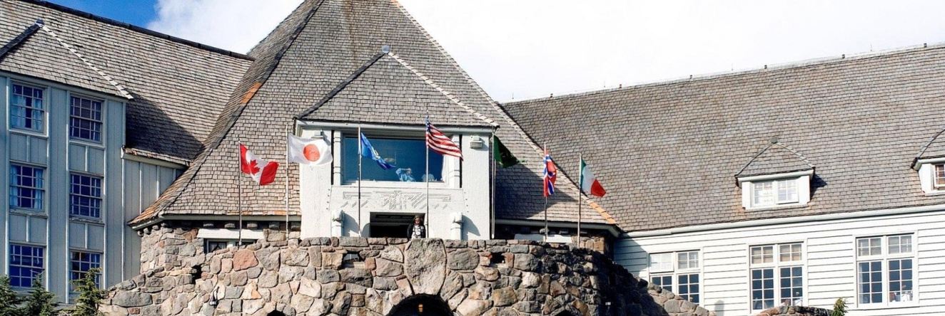 Timberline Lodge, 胡德山 — 照片 1