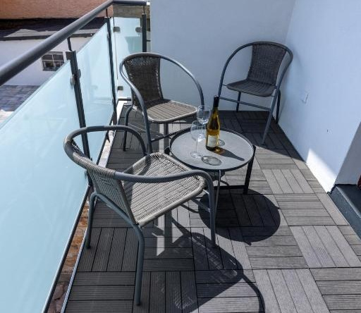 Lahn Living II - Modernes Apartment mit Balkon, 兰施泰因 — 照片 1