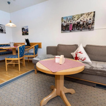 Gemütliche Ferienwohnung Bergwiese, 2-Raum, separates Schlafzimmer, schönen Balkon oder Terrasse, Komfort Ausstattung, ruhige Lage, kostenfrei WLAN, Sauna im Landhaus, Brötchenservice, Parkplatz kostenfrei, Hunde auf Anfrage, Tankstelle für E-Autos, 巴尔德施旺 — 照片 3