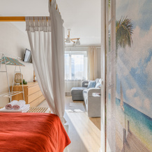 S vidom na Finskiy zaliv v samom tsentre Sestroretska Flat, 谢斯特罗列茨克 — 照片 2