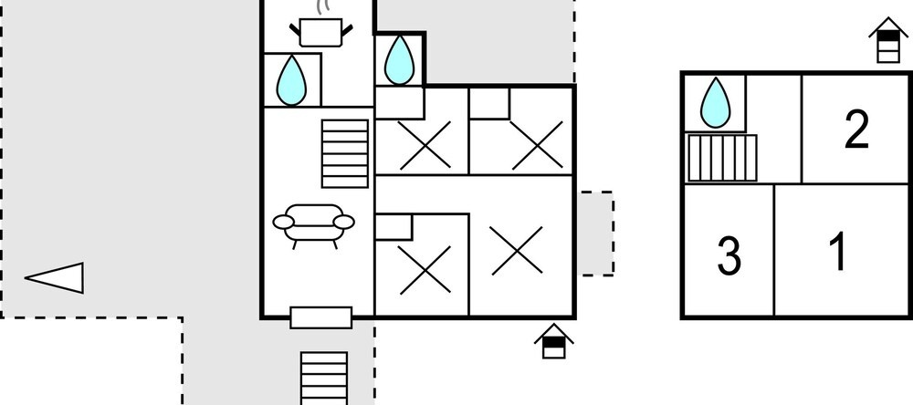 Nice Home in Slano With 6 Bedrooms and Wifi, 斯拉诺 — 照片 1