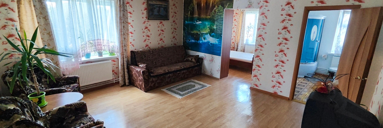 Квартира 2-К. Квартира, 50 М², 3 Кровати, Себеж — фото 1