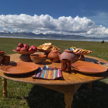 Son-Kul Northen yurt camp, 科奇科尔 — 照片 5