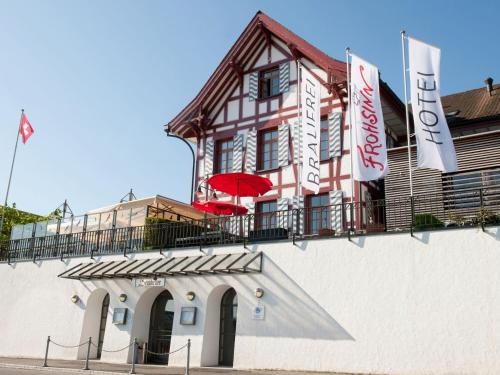 Hotel Brauerei Frohsinn, 阿尔邦 — 照片 1
