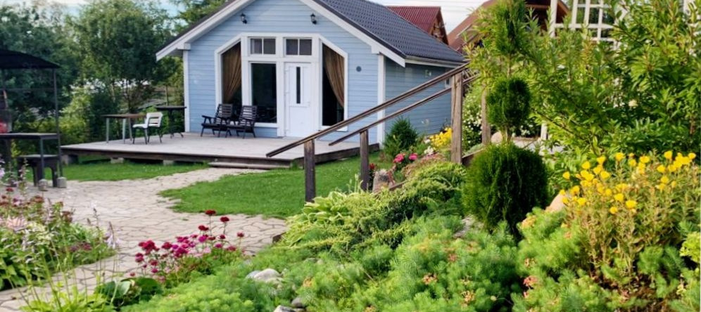 Uyutny Domik s terrasoy Guest House, 索斯诺沃 — 照片 1