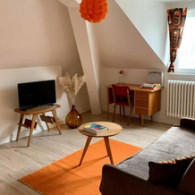 Appartement Vintage avec vue sur le château, 皮埃尔丰 — 照片 4